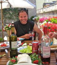 wine and lunch in lecce
